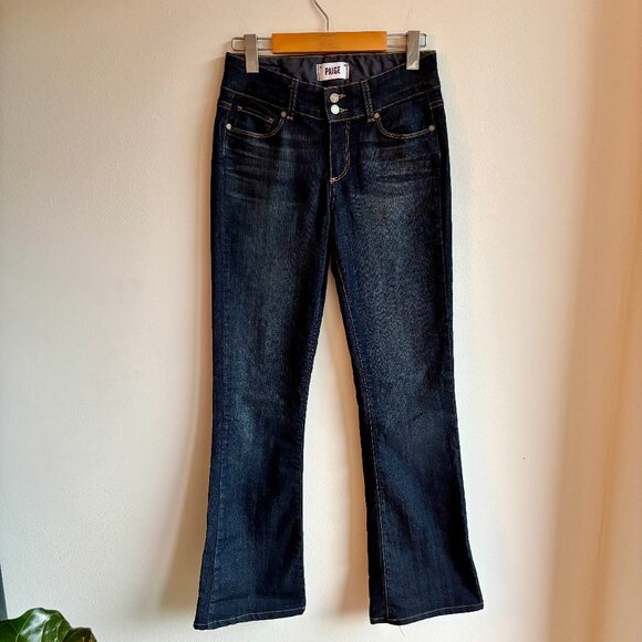 Sz26 PAIGE Hidden Hills High Rise Bootcup Jeans - Like New - Picture 2 of 15